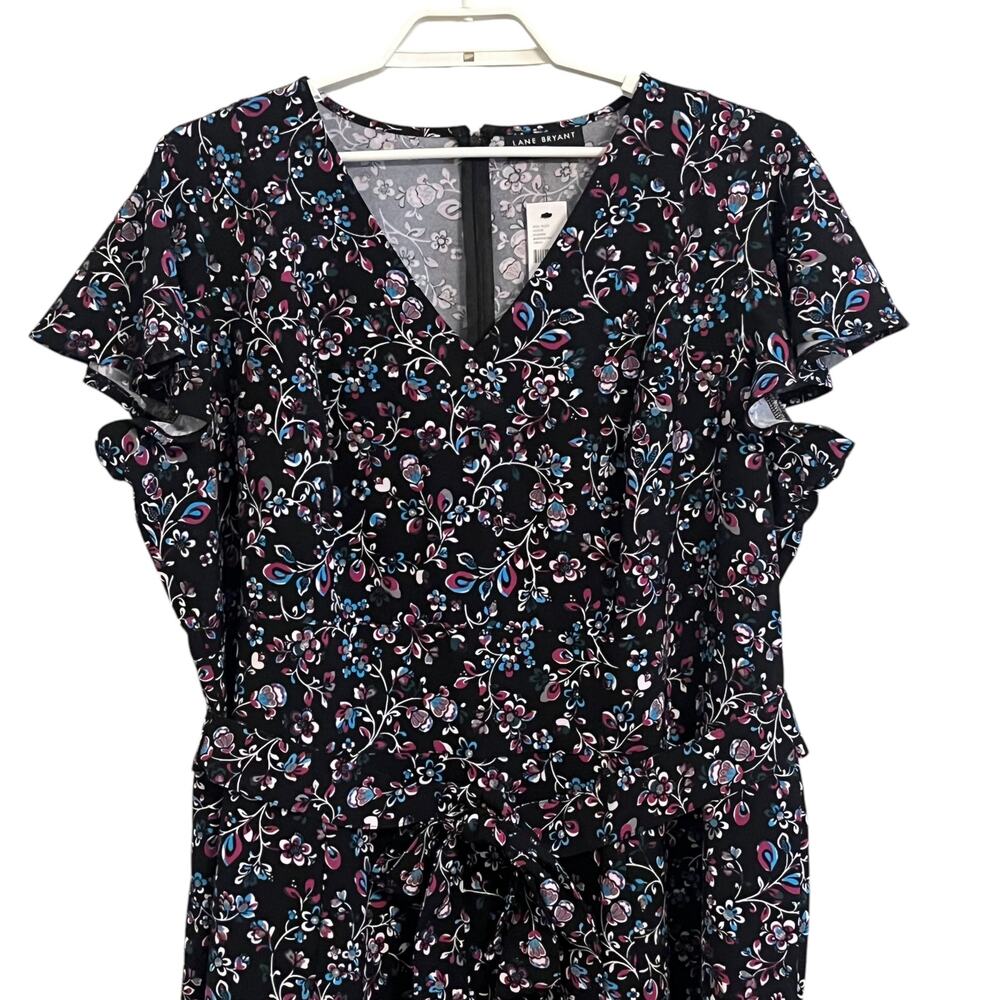 Lane Bryant Lena Flutter Sleeve Dress - Picture 3 of 11